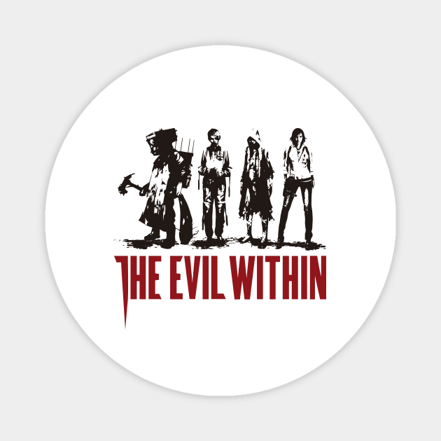 The Evil Within Magnet by Alundrart